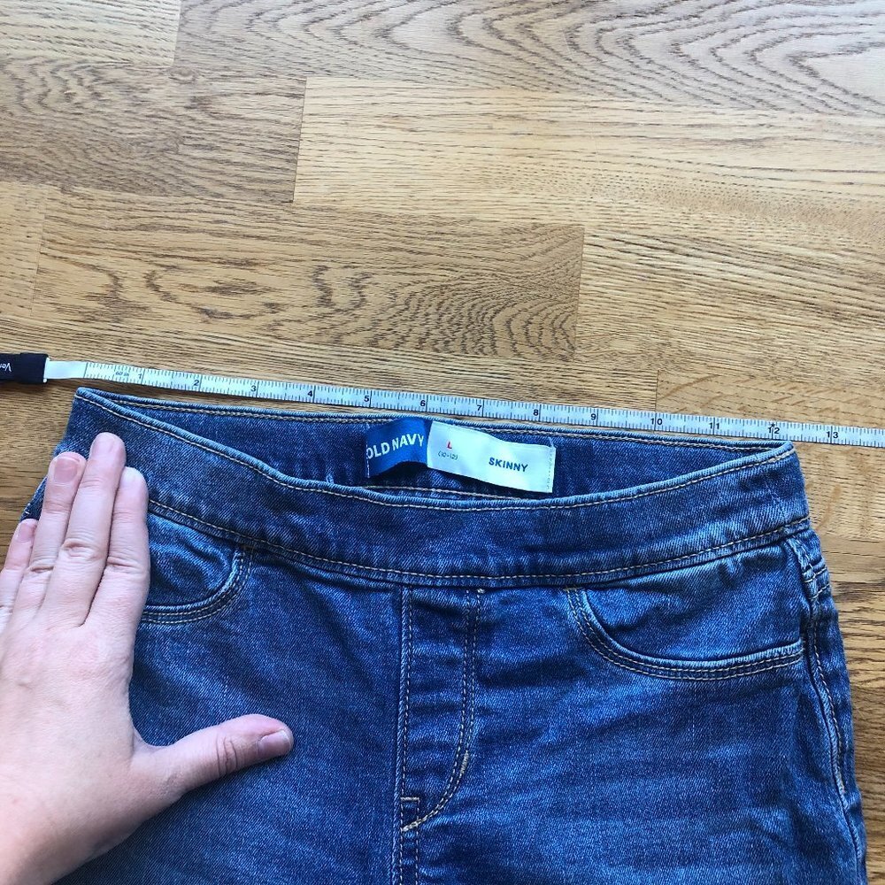 Old Navy Kids Pull On Skinny Jeans Size Large (10-12) - Picture 9 of 11